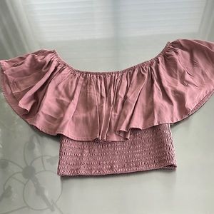 Skemo Dominica Top in Mauve. NWOT